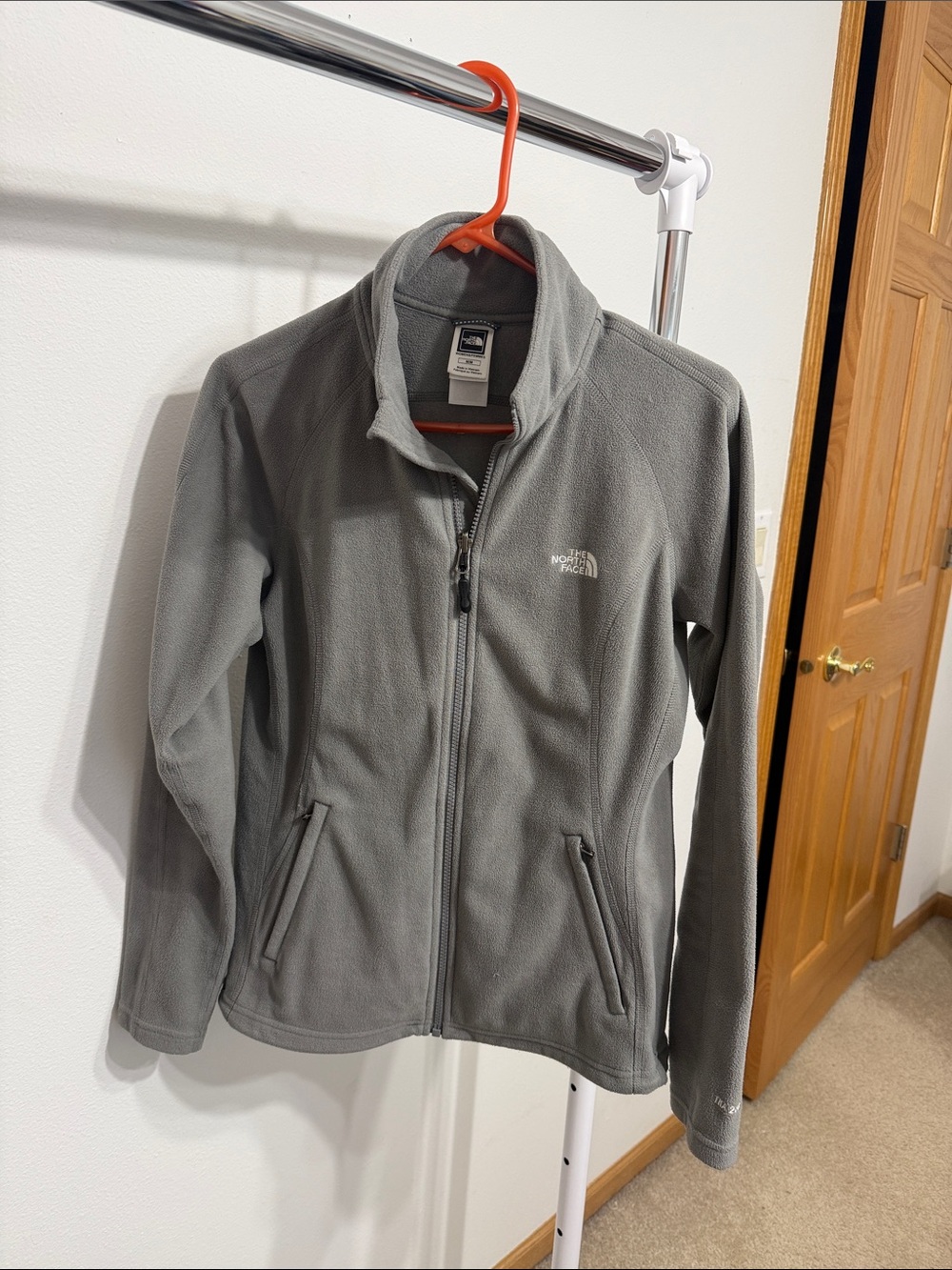 The North Face Women’s Gray Full-Zip Fleece Jacket